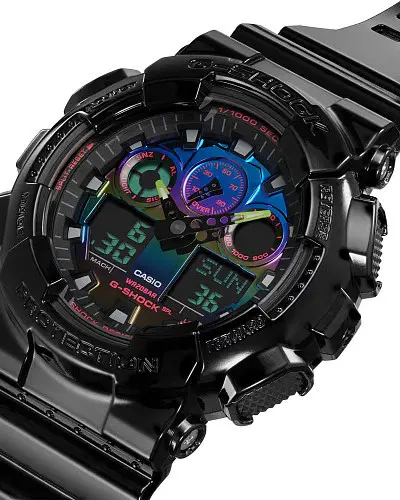 Casio G-Shock GA-100RGB-1ADR (GA-100RGB-1A)