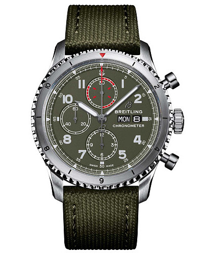 Breitling Aviator 8 Chronograph 43 Curtiss Warhawk A133161A1L1X2