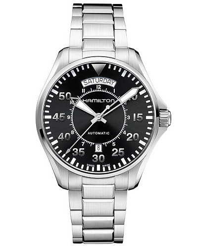 Hamilton Khaki Aviation Pilot Day Date Auto H64615135